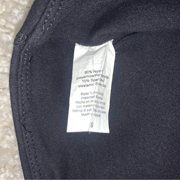 Beyond Yoga Leggings Size Small Black Leopard Back Me Up High Waisted 7/8 Length - Picture 10 of 10